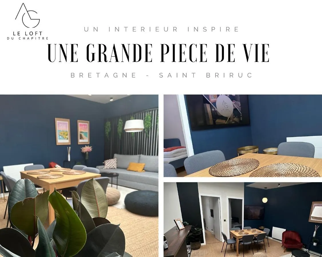 Le Loft Du Chapitre Apartment Saint-Brieuc